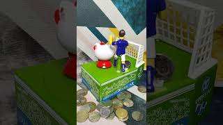 Cool football saving money 💰 coinbank 🪙 [upl. by Arracat452]