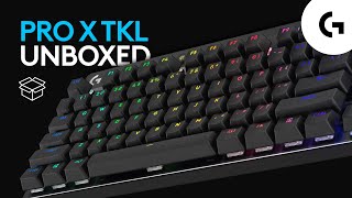 Logitech G PRO X TKL Keyboard  Unboxing [upl. by Roose]