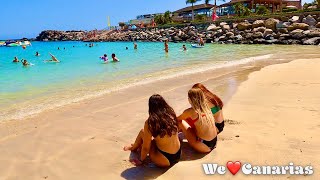 Gran Canaria Playa de Amadores Beach Life Juli 2021  We❤️Canarias [upl. by Alym]