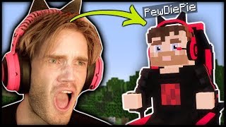 I found a PewDiePie Boss in Minecraft Real  Part 26 [upl. by Osmo869]