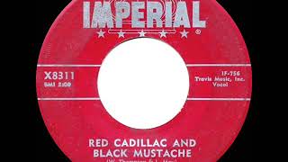 1957 Bob Luman  Red Cadillac And Black Mustache [upl. by Eenor]