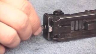 Mauser C96 Broomhandle Pistol DampR Course Disassembly and Reassembly AGI 7164 [upl. by Toblat]