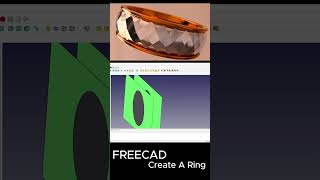 FreeCad 0212 Create A Ring [upl. by Imotih]