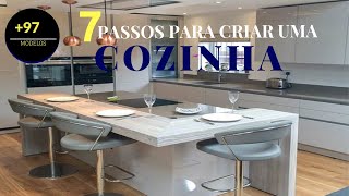 7 Passos Para Criar Uma Cozinha  Rizza Diniz Arquiteta [upl. by Ohare524]