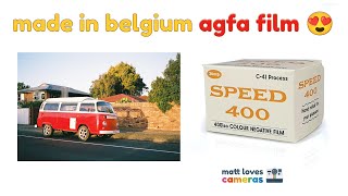 NEW RELEASE Walkens Speed 400 Film is an Agfa 35mm Colour Negative Film Made in Belgium [upl. by Jena]