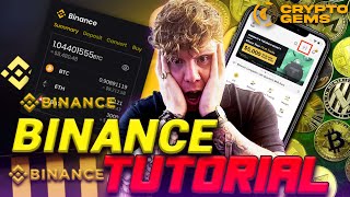 Binance Tutorial 🔥 How do you use Binance step by step [upl. by Dnomyar]