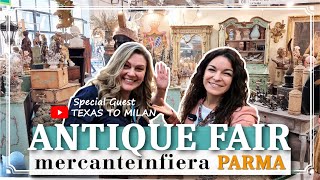 BIGGEST ANTIQUE FAIR in ITALY  Mercanteinfiera Parma 2023 [upl. by Ardnassela428]