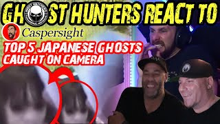 GHOST HUNTERS REACT TO  CASPERSIGHT amp LOOKNOWTV Top 5 Japanese Ghosts Caught On Camera  NWPA [upl. by Suoivatram]