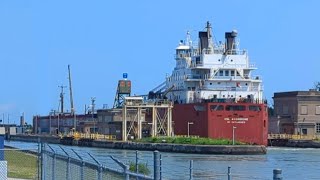 CSL Assiniboine Downbound at Locks 6amp5 July 13 2024 [upl. by Danyelle]