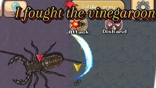 I attacked a vinegaroon in pocket ants p2 [upl. by Laurice696]