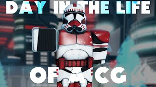 Daily life of a CG in star wars roblox [upl. by Oos]