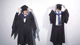 Academic Dress for Graduation Gentlemen Version [upl. by Alvita]