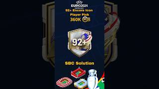 92 Encore Icon Player Pick SBC  Solution Ea Sports FC 24 [upl. by Egap]