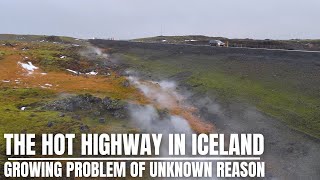 Thermal Drone Confirms Expanding Geothermal Area Under Icelands Hottest Highway [upl. by Waverly263]