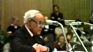 Karl Rahner quotErfahrungen eines katholischen Theologenquot 1984 [upl. by Ok]