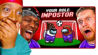 SIDEMEN PRO CLUBS BUT THERE’S AN IMPOSTER REACTION [upl. by Ilatfan]