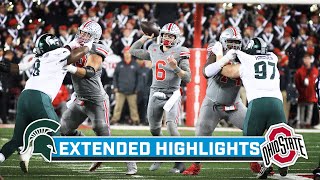 Michigan State at Ohio State  Extended Highlights  Big Ten Football  Nov 11 2023 [upl. by Anima]