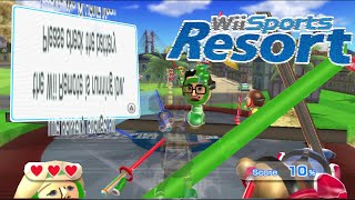 Corrupting Resort Swordplay In Wii Sports [upl. by Ardnaid]