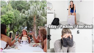 Celebrating my 17th birthday 🥳 Packing for our next vacation Very emotional 😭  VLOG1821 [upl. by Acissey]