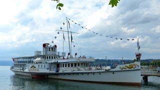 Zürich  Raddampfer quotStadt Rapperswilquot Juli 2014 [upl. by Myrwyn312]