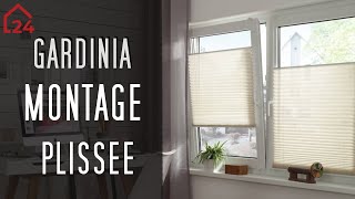 GARDINIA  PLISSEE MONTAGE  markenbaumarkt24 [upl. by Niven]