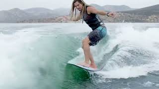 2018 Liquid Force Tech Talk Keen Wakesurfer [upl. by Nnylatsyrk898]