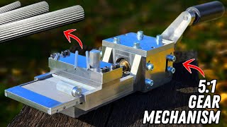 I BUILD a Knurling MACHINE for Serial Manufacturing [upl. by Glover719]