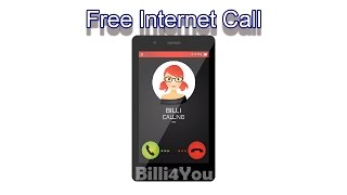 How To Make Free Internet Phone Calls From PC or Phone  Billi4You [upl. by Gorden]