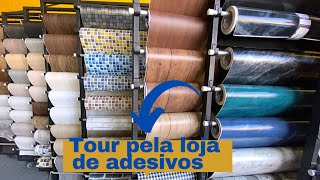 Tour pela maior loja de adesivos  Luan Dourado [upl. by Areik]