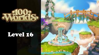 100 Worlds Walkthrough Level 16 [upl. by Ari]