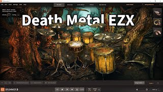 Toontrack EZDrummer 3 with Death Metal EZX All Presets Demo [upl. by Michale]