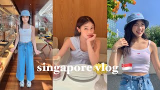 Singapore Travel Vlog 🇸🇬 48 HOURS FOOD HUNTING IN MBS 🥓🍔🦞🍗🍜 [upl. by Trevar]