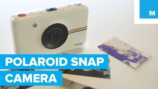 Polaroid Snap Camera Review  Mashable [upl. by Adrahs]