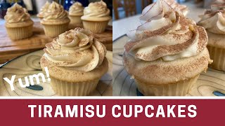 Delicious Tiramisu Cupcakes  How To Make Tiramisu Cupcakes [upl. by Erskine]