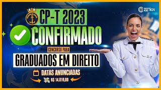 🚨 Concurso para Assessor Jurídico da Marinha 2023  CPT 2023 CONFIRMADO [upl. by Sej]