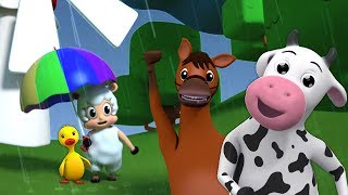 Regen Regen gehen weg  Kinderreime für Kinder  Kinder Musik  Nursery Rhyme  Rain Rain Go Away [upl. by Millford810]