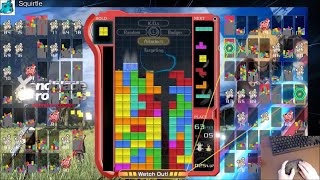 Tetris 99  New Xenoblade Theme  1 Victory Royale [upl. by Arahahs679]