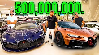 Inside Dubai Billionaires 500000000 Car Dealership ANDREW TATES BUGATTI [upl. by Terle]