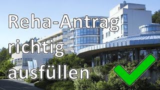 Reha Antrag  Der Ablauf bis zur WunschRehaklinik [upl. by Snodgrass605]