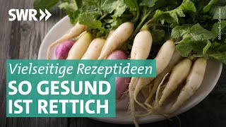 Rettich So gesund und lecker ist das deutsche Superfood  Marktcheck SWR [upl. by Anyalram]