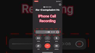 iPhone Call Recording  How to record Phone Call On iPhone shorts iPhoneCallRecording [upl. by Nairred474]