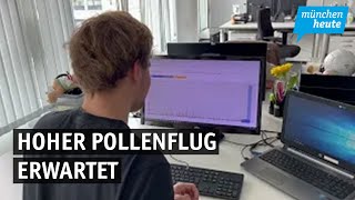 Hoher Pollenflug erwartet  Was kann man dagegen unternehmen [upl. by Eeruhs]