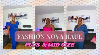 Fashion Nova Jumpsuit amp More Haul Not Sponsored [upl. by Candie]