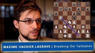 MaximeVachier Lagrave  Novelty in the Taimanov Sicilian  GRENKE Chess Classic 2018 [upl. by Naic]