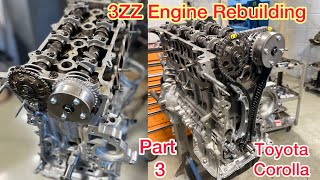 Part 3 3ZZFE Engine Reassemble Of Toyota Corolla [upl. by Ycniuq378]