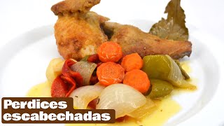 Perdices escabechadas una receta de caza tradicional [upl. by Downing]