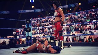 Bayley Attacks Sasha Banks [upl. by Refotsirk878]