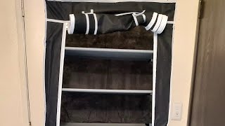 Zimtown 10 Tier Shoe Rack Assembly easypeezy zimtown chentestudio [upl. by Atined]