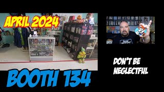 Booth 134  April 2024 Video Games amp Collectables Sales [upl. by Artined]