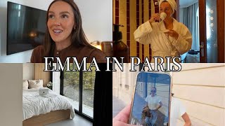 emma in paris episode two new routines staycation in the city back to work amp sephora haul [upl. by Inilam]